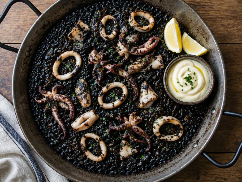 Black Paella (Arroz Negro)