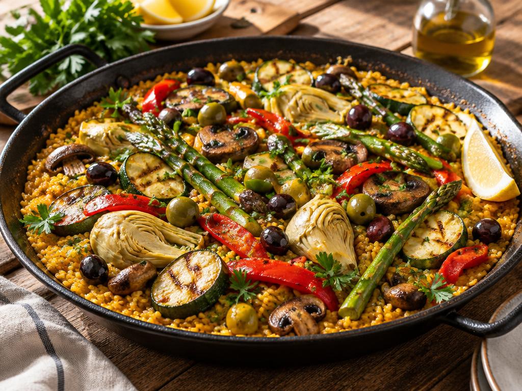Vegetarian Paella