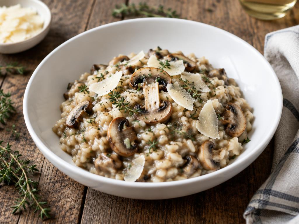 Wild Mushroom Risotto