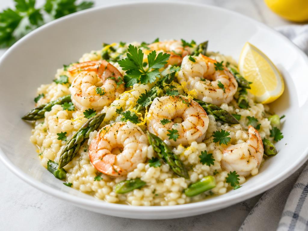Shrimp & Lemon Risotto