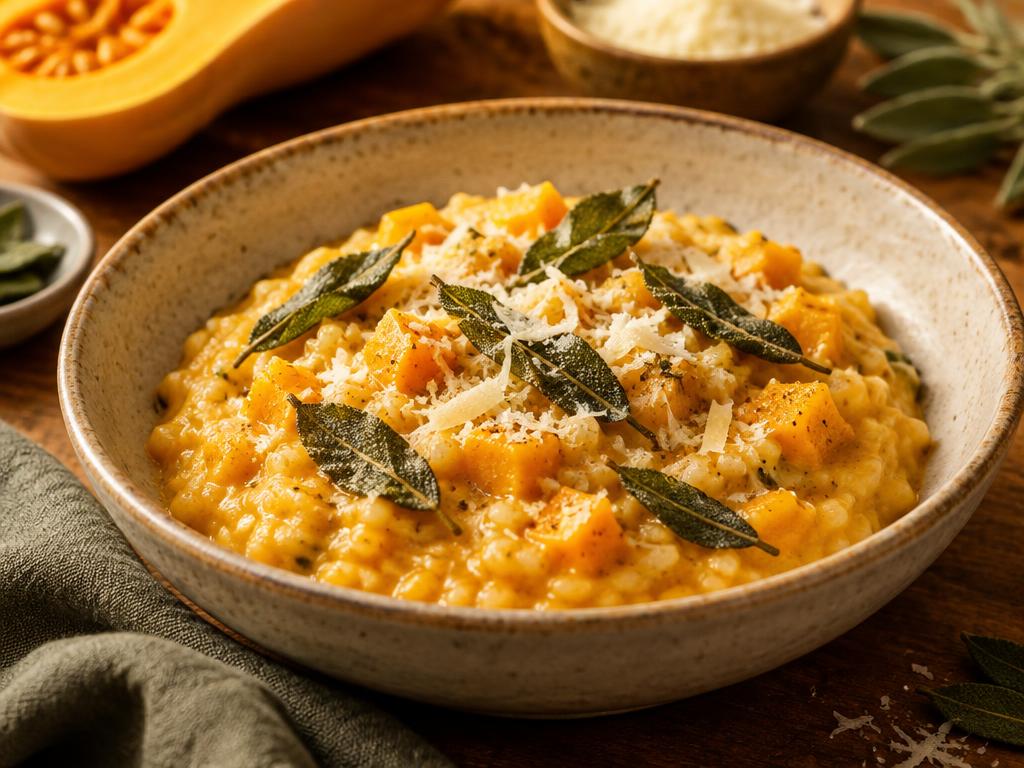 Butternut Squash & Sage Risotto